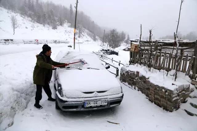 İnebolu'da kar yağışı İnebolu'da kar yağışı