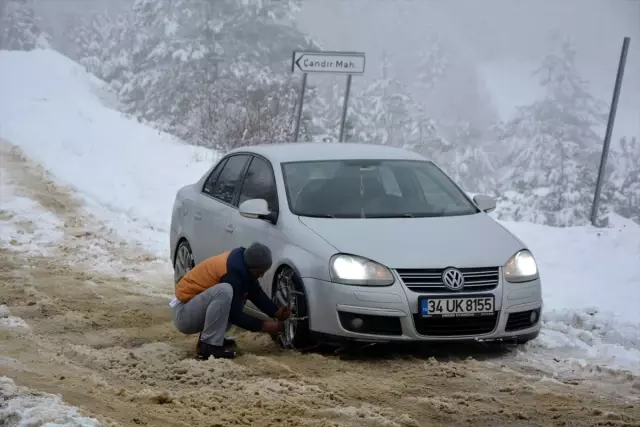 İnebolu'da kar yağışı İnebolu'da kar yağışı