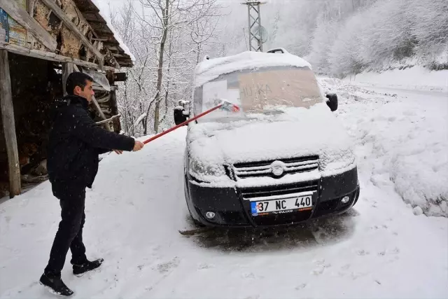 İnebolu'da kar yağışı İnebolu'da kar yağışı