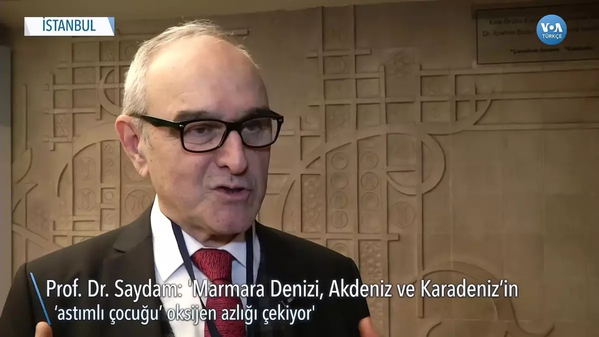 'Kanal istanbul Yapılırsa Marmara Denizi ölür'