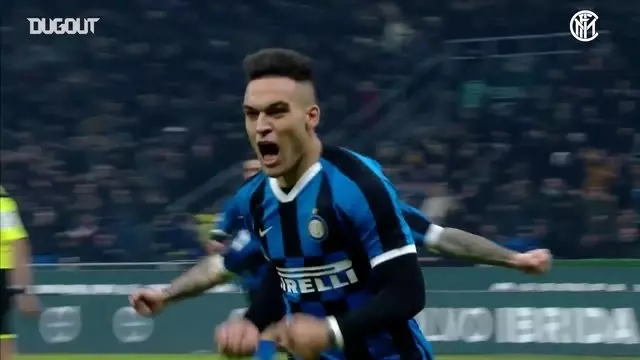 Lautaro Martinez'in Atalanta'ya Golü