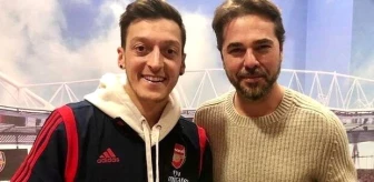 Mesut Özil'e Londra'da özel konuk