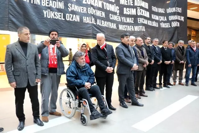 Samsunspor'a kazanın 31. yılında duygusal anma