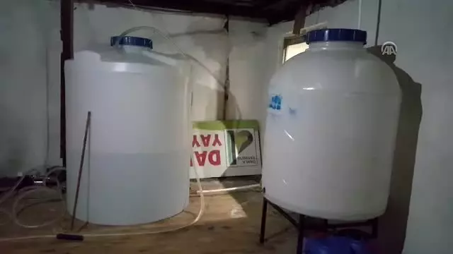 7 ton metil alkol ele geçirildi 7 ton metil alkol ele geçirildi