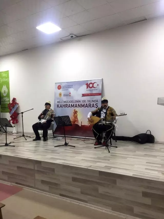 Afşin'de ozanlar 100'üncü yıl için söyledi Afşin'de ozanlar 100'üncü yıl için söyledi