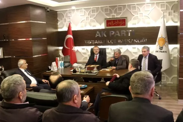 AK Parti İl Başkanı Sebahattin Ceyhun'dan Tavşanlı ziyareti AK Parti İl Başkanı Sebahattin Ceyhun'dan Tavşanlı ziyareti