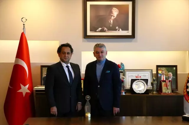 Asyaport Genel Müdürü Uzun, Tekirdağ TSO'yu ziyaret etti Asyaport Genel Müdürü Uzun, Tekirdağ TSO'yu ziyaret etti