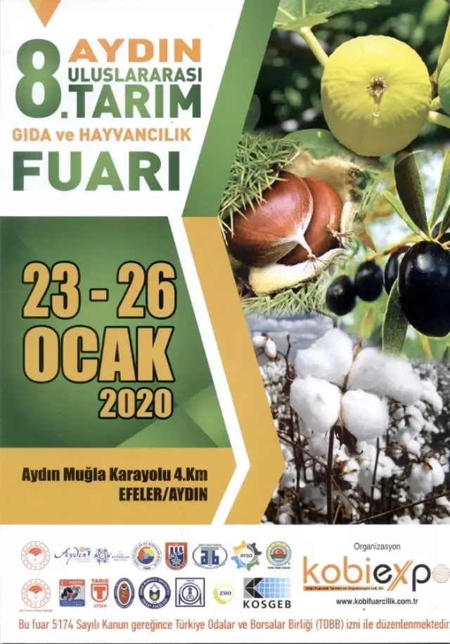 Aydın Tarım Fuarı 23 Ocak'ta açılacak Aydın Tarım Fuarı 23 Ocak'ta açılacak