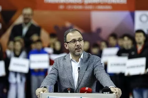 Bakan Kasapoğlu: 2020 Tokyo'dan umudumuz büyük