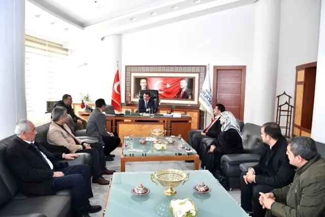 Başkan Gürkan'an gazi ve şehit yakınlarına tam destek Başkan Gürkan'an gazi ve şehit yakınlarına tam destek