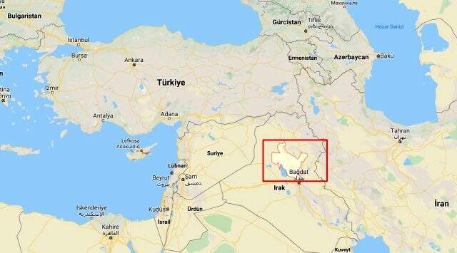 Beled hava üssü nerede? ABD'nin Irak'taki Beled hava üssü nerede?