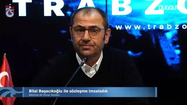 Bilal Başaçıkoğlu Trabzonspor'da! Bilal Başaçıkoğlu Trabzonspor'da!