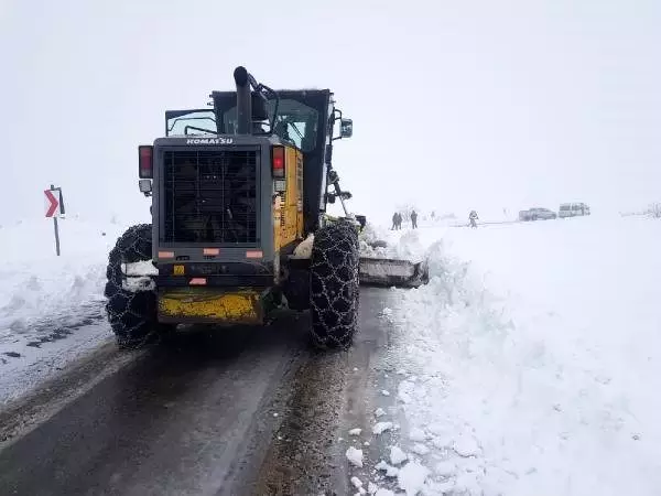 Bingöl'de kardan kapanan 93 köy yolu ulaşıma açıldı