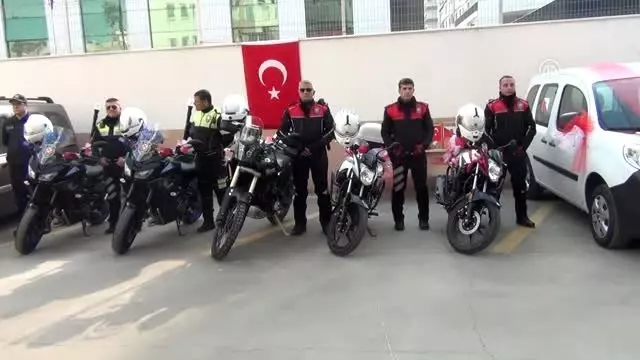 Emniyete araç ve motosiklet desteği Emniyete araç ve motosiklet desteği