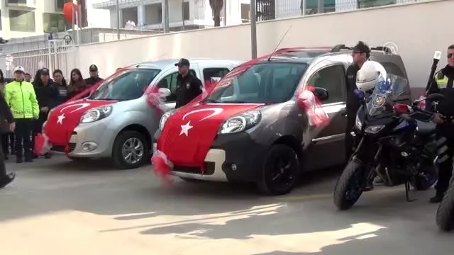 Emniyete araç ve motosiklet desteği Emniyete araç ve motosiklet desteği