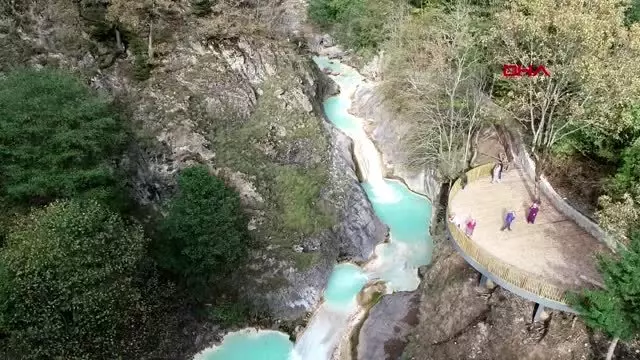 Giresun 5 yıl önce keşfedilen mavi göl'e, 1 milyon ziyaretçi Giresun 5 yıl önce keşfedilen mavi göl'e, 1 milyon ziyaretçi