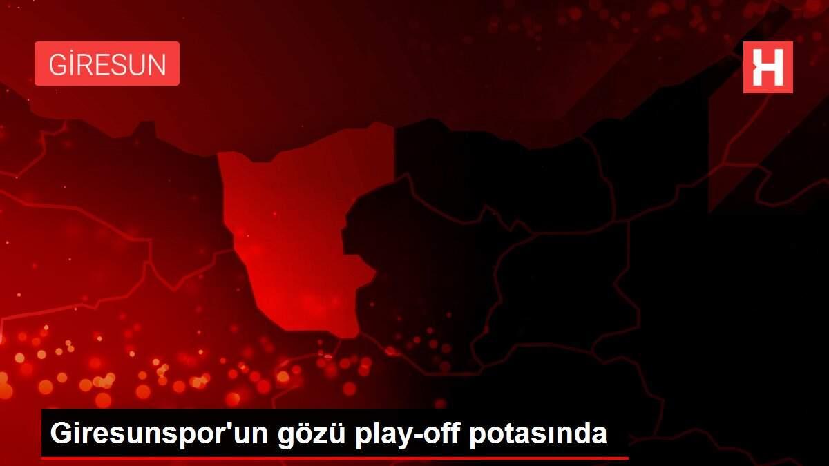 Giresunspor'un gözü play-off potasında Giresunspor'un gözü play-off potasında