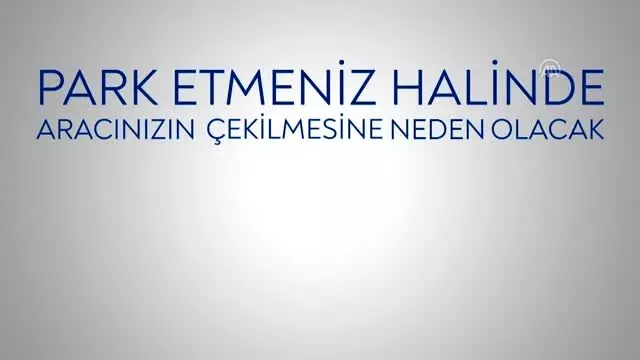 İçişleri Bakanlığından araçların çekilmesine neden olacak park yeri ihlalleri videosu İçişleri Bakanlığından araçların çekilmesine neden olacak park yeri ihlalleri videosu