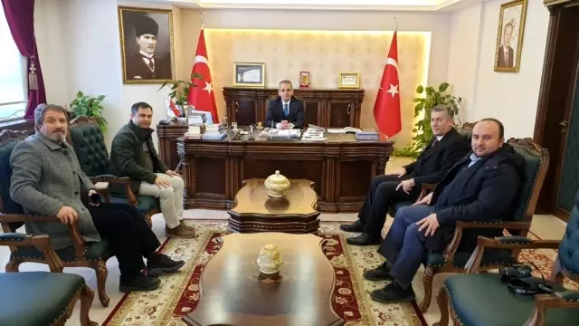 İHA Bölge Müdüründen Tosya Kaymakamına ziyaret İHA Bölge Müdüründen Tosya Kaymakamına ziyaret