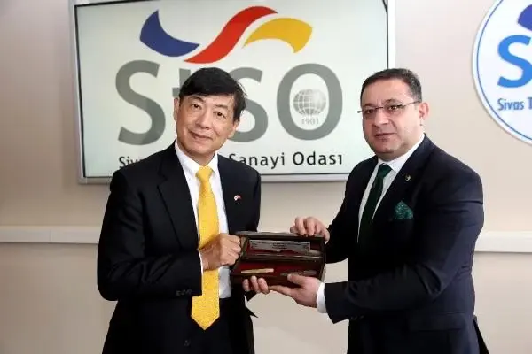 Japonya Büyükelçisi Miyajima'dan Sivas ziyareti