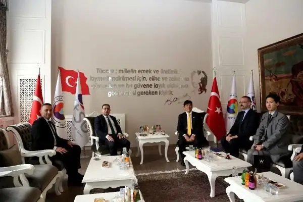 Japonya Büyükelçisi Miyajima'dan Sivas ziyareti Japonya Büyükelçisi Miyajima'dan Sivas ziyareti