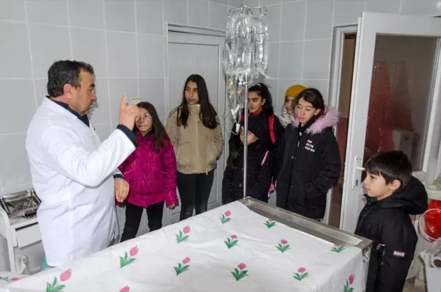 Kahramankazan'da çocuklardan barınak ziyareti Kahramankazan'da çocuklardan barınak ziyareti