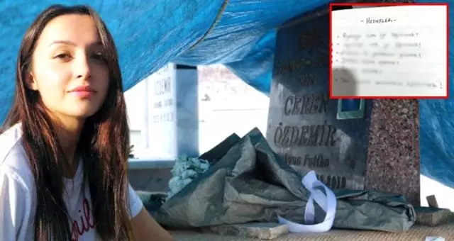 Ölümüyle Türkiye'yi yasa boğan Ceren Özdemir'in günlük notları ortaya çıktı Ölümüyle Türkiye'yi yasa boğan Ceren Özdemir'in günlük notları ortaya çıktı