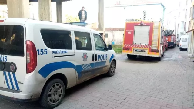 Patlayan televizyon evi küle çevirdi