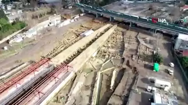 Rayların altından çıkan tarihi dev liman şehri Rayların altından çıkan tarihi dev liman şehri