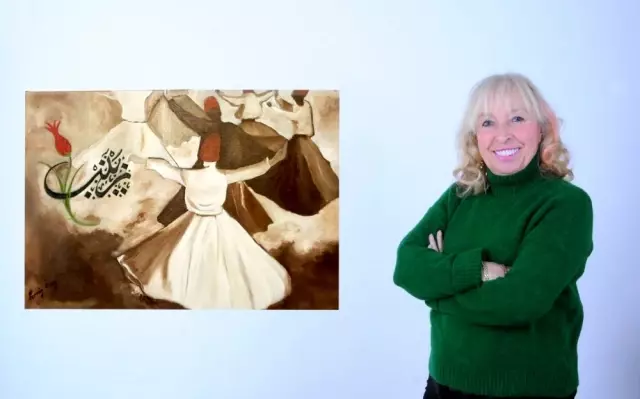 Ressam Pervin Özen'in sergisinin geliri şehit ailelerine bağışlanacak Ressam Pervin Özen'in sergisinin geliri şehit ailelerine bağışlanacak