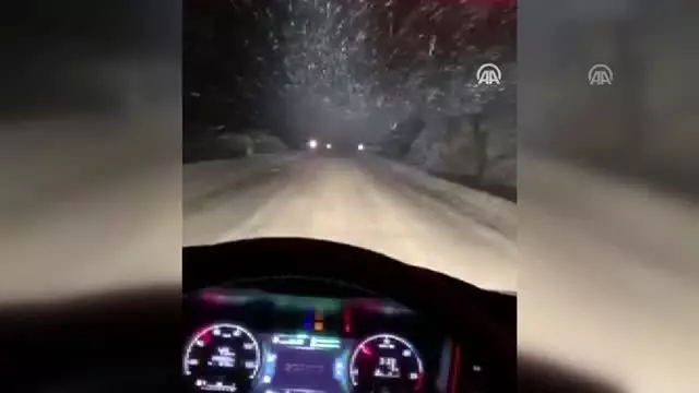 Seydişehir-Antalya kara yolunda ulaşım güçlükle sağlanıyor (2) Seydişehir-Antalya kara yolunda ulaşım güçlükle sağlanıyor (2)