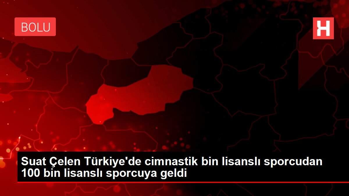 Suat Çelen Türkiye'de cimnastik bin lisanslı sporcudan 100 bin lisanslı sporcuya geldi Suat Çelen Türkiye'de cimnastik bin lisanslı sporcudan 100 bin lisanslı sporcuya geldi