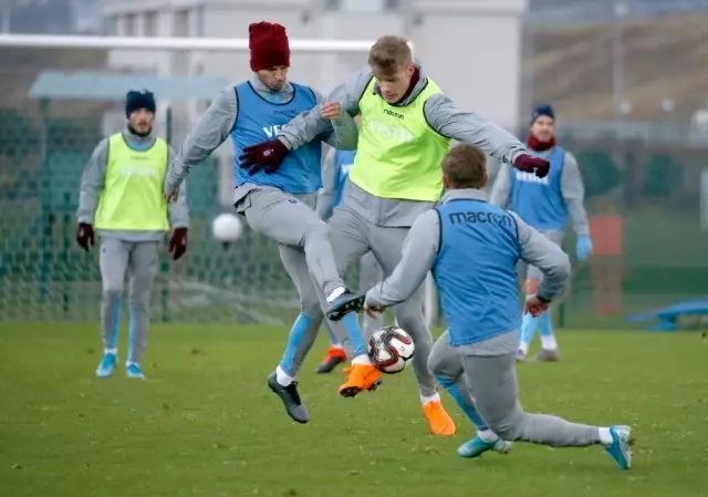 Trabzonspor, Denizlispor maçı hazırlıklarını sürdürdü Trabzonspor, Denizlispor maçı hazırlıklarını sürdürdü