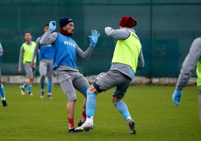 Trabzonspor, Denizlispor maçı hazırlıklarını sürdürdü Trabzonspor, Denizlispor maçı hazırlıklarını sürdürdü