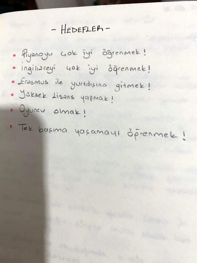 Tüm Türkiye'nin ölümüyle yasa boğulduğu Ceren Özdemir'in günlük notları ortaya çıktı