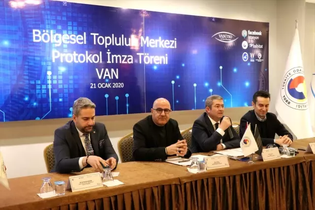 'Van Bölgesel Topluluk Merkezi' protokolü imzalandı 'Van Bölgesel Topluluk Merkezi' protokolü imzalandı