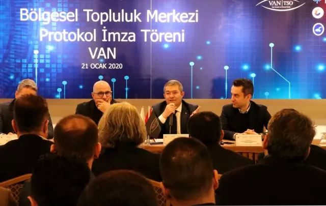'Van Bölgesel Topluluk Merkezi' protokolü imzalandı 'Van Bölgesel Topluluk Merkezi' protokolü imzalandı