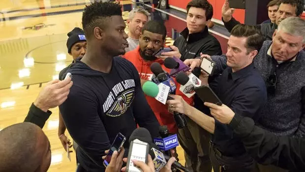 Amerika'da gözler Zion Williamson'da! NBA Draft'ın 1 numarası bu gece... Amerika'da gözler Zion Williamson'da! NBA Draft'ın 1 numarası bu gece...