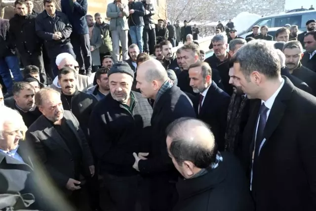 Bakan Soylu, Abdulkerim Çevik'in taziyesine katıldı Bakan Soylu, Abdulkerim Çevik'in taziyesine katıldı