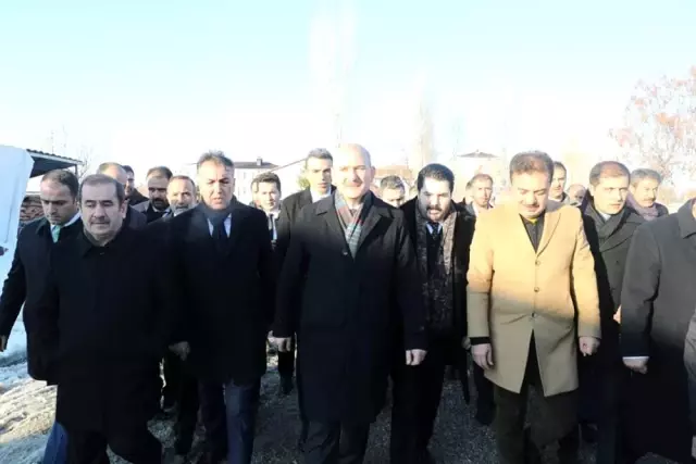 Bakan Soylu, Abdulkerim Çevik'in taziyesine katıldı Bakan Soylu, Abdulkerim Çevik'in taziyesine katıldı