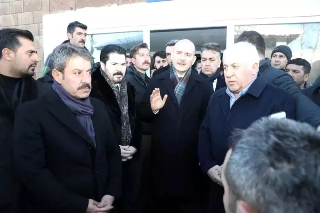 Bakan Soylu, Abdulkerim Çevik'in taziyesine katıldı Bakan Soylu, Abdulkerim Çevik'in taziyesine katıldı