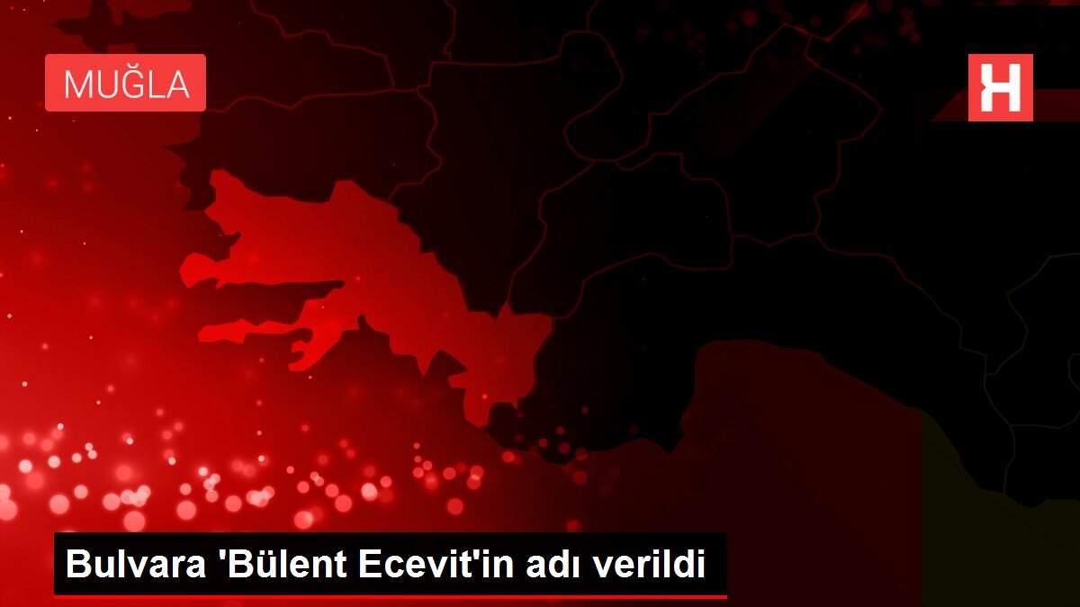 Bulvara 'Bülent Ecevit'in adı verildi Bulvara 'Bülent Ecevit'in adı verildi