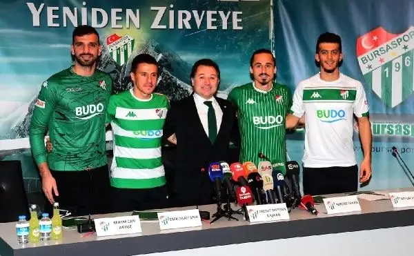 Bursaspor'da yeni transferler imzaladı