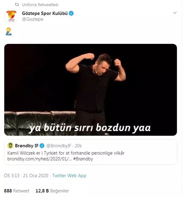 Göztepe Wilzcek'i bitirdi Göztepe Wilzcek'i bitirdi