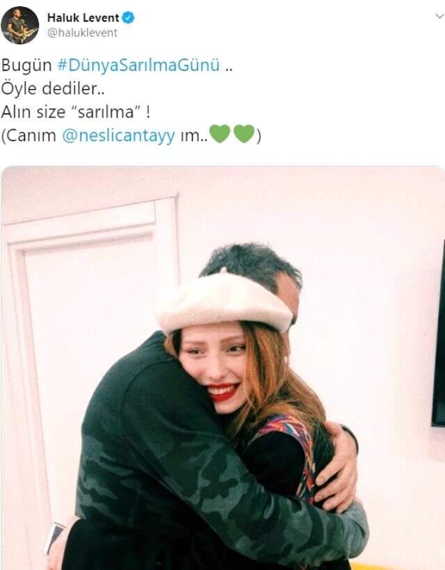 Haluk Levent, Dünya Sarılma Günü'nde yaptığı Neslican Tay paylaşımıyla duygulandırdı