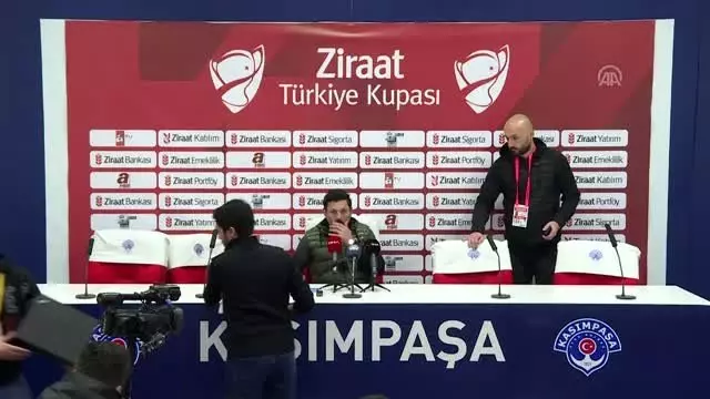 Kasımpaşa - Aytemiz Alanyaspor maçının ardından Kasımpaşa - Aytemiz Alanyaspor maçının ardından