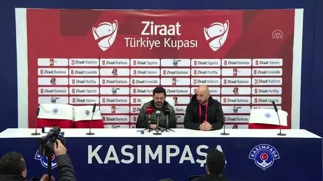 Kasımpaşa - Aytemiz Alanyaspor maçının ardından Kasımpaşa - Aytemiz Alanyaspor maçının ardından