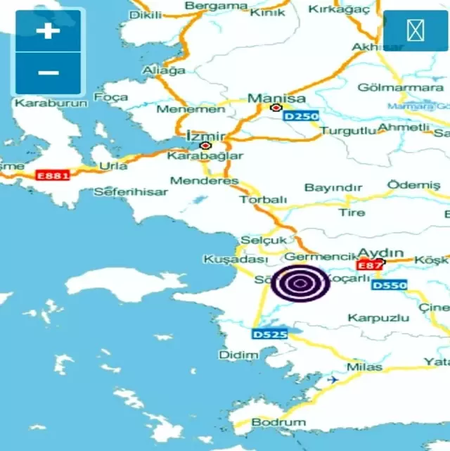 Manisa'daki depremler Aydın'da da hissedildi
