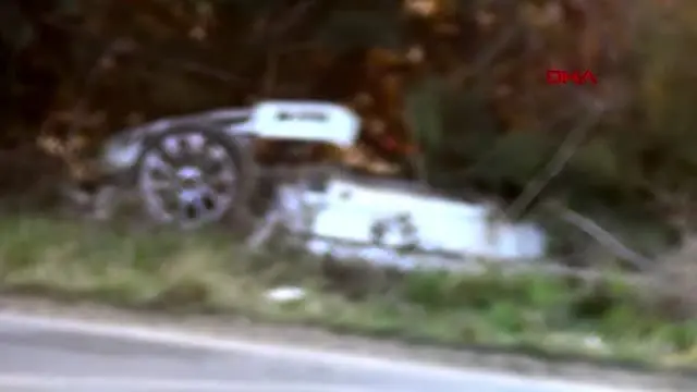 Silivri'deki trafik kazası kamerada