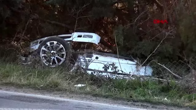 Silivri'deki trafik kazası kamerada